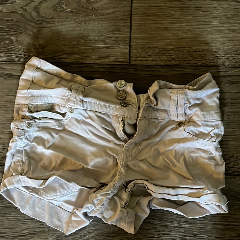 white shorts